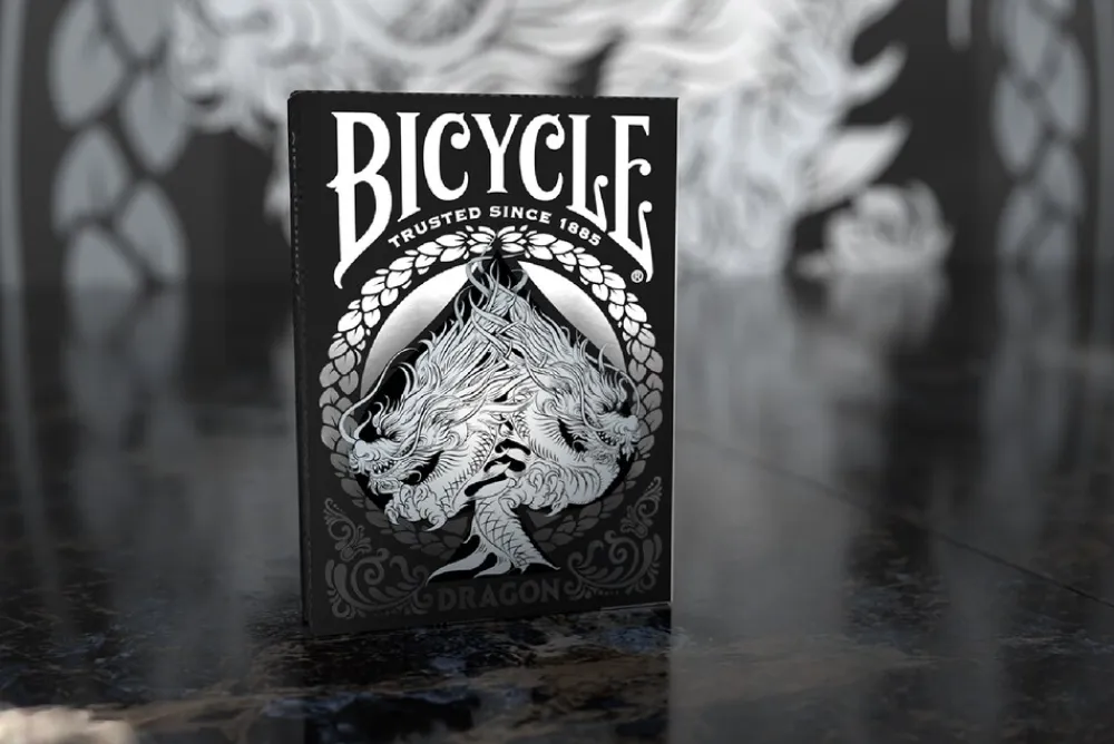 Cartamundi Bicycle® Kartendeck - Black Dragon Kartenspiel Spielkarten Pokerkarten Single Deck Hot