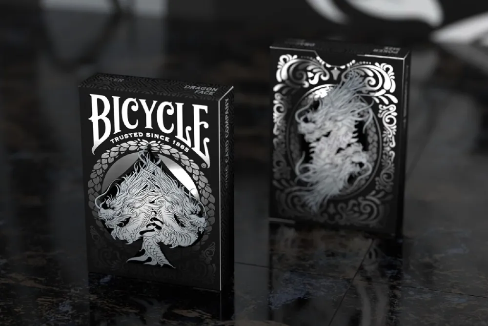 Cartamundi Bicycle® Kartendeck - Black Dragon Kartenspiel Spielkarten Pokerkarten Single Deck Hot