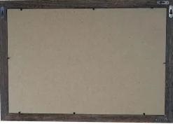 MCW Bilderrahmen H250, Fotorahmen Holzrahmen Wand-Rahmen, 46x66cm Shabby-Look Landhaus ~ braun Clearance
