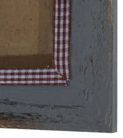 MCW Bilderrahmen H246, Fotorahmen Holzrahmen, 21x26cm Shabby-Look Landhaus ~ grau New