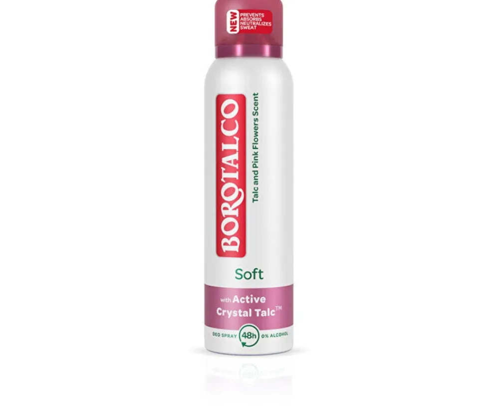 Borotalco Deospray Soft Flower, 150 ml Outlet