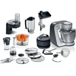 MUM59S81DE Serie 4 Küchenmaschine MUM 5 1000 W Silber anthrazit ^ Bosch Clearance