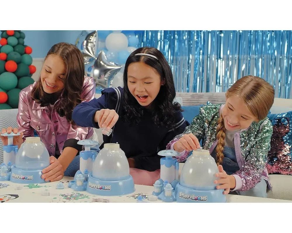 BOTI Stuffaloons Schneekugel Station + Holiday Refill Pack – Bundle ab 8 Jahren Clearance