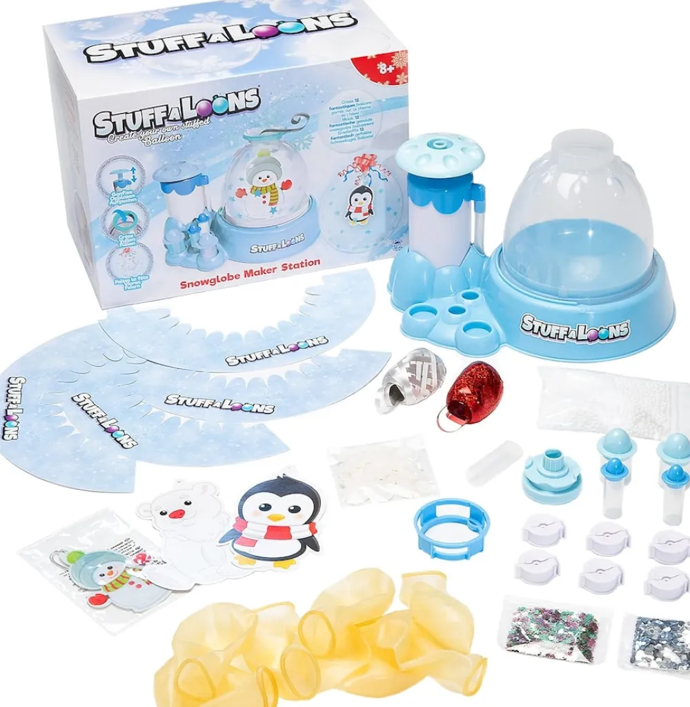 BOTI Stuffaloons Schneekugel Station + Holiday Refill Pack – Bundle ab 8 Jahren Clearance