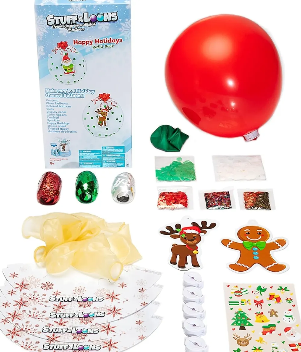BOTI Stuffaloons Schneekugel Station + Holiday Refill Pack – Bundle ab 8 Jahren Clearance