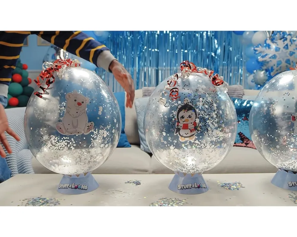 BOTI Stuffaloons Schneekugel Station + Holiday Refill Pack – Bundle ab 8 Jahren Clearance