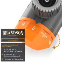 Bewässerungsuhr - Wasserzeitschaltuhr - Bewässerungssteuerung - Bewässerungssystem - einfache manuelle Bewässerung - automatisch - Timer ^ Brandson Clearance