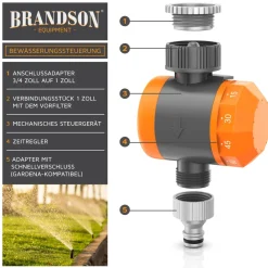 Bewässerungsuhr - Wasserzeitschaltuhr - Bewässerungssteuerung - Bewässerungssystem - einfache manuelle Bewässerung - automatisch - Timer ^ Brandson Clearance