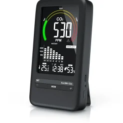 Brandson CO2 Messgerät, Luftqualitätsmelder, Kohlendioxidwarnmelder, präzise Sensoren, für gesundes Raumklima Outlet