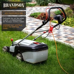Verlängerungskabel, Typ F Schutzkontakt, Stromkabel Verlängerung für den Außenbereich 3500W, Outdoor, IP44 - 10m ^ Brandson Hot