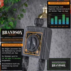 Wifi Bewässerungsuhr, automatische Gartenbewässerung, Wasserzeitschaltuhr, systemfähig ^ Brandson Online