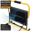 Brandson 200W LED Baustrahler - Arbeitsscheinwerfer - Bauscheinwerfer - Standgestell und Tragegriff - 16000 Lumen - 4 m Stromkabel - Metallgehäuse Best