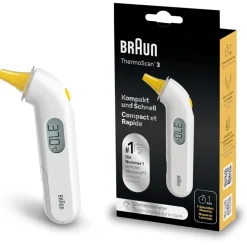 IRT 3030 WE ThermoScan Thermometer ^ Braun New
