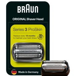 Kombipack 32B Scherfolie + Schermesser, Schwarz ^ Braun Clearance
