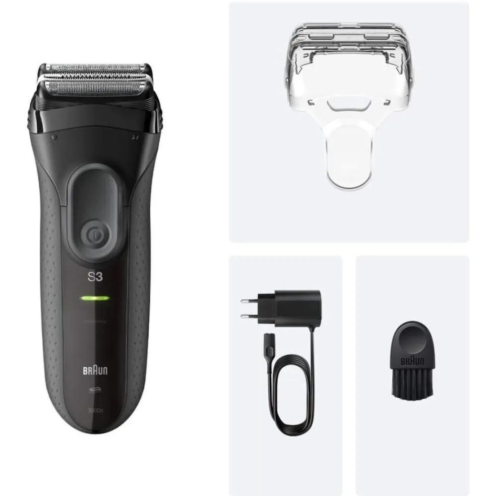 Braun Series 3 3000 Black/Grey Discount