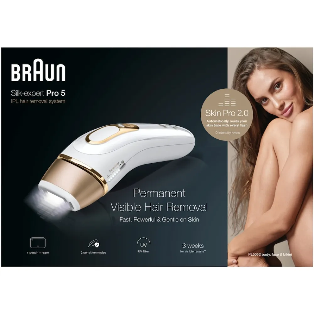 Silk-expert Pro IPL PL5052 Haarentfernung ^ Braun Best