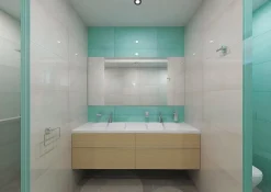 BRILLANTBAD BASI Seifenablage mit Glasschale Messing Glas Chrom poliert 110x52x129 mm für Bad & Küche >> zum Bohren Hot