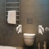 BELP Haltegriff Eisen Weiß 975x75x106 mm, 120 kg Traglast für Bad & WC >> zum Bohren ^ BRILLANTBAD Best