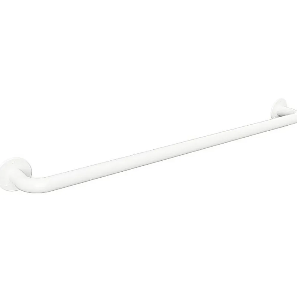 BELP Haltegriff Eisen Weiß 975x75x106 mm, 120 kg Traglast für Bad & WC >> zum Bohren ^ BRILLANTBAD Best