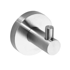 BRILLANTBAD BEO Kleiderhaken Edelstahl matt 55x55x50 mm für Bad & Küche >> zum Bohren oder Kleben Clearance