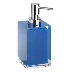 BISTA Seifenspender Polyresin Blau 70x172x82 mm, 250 ml für Bad & Küche ><noscript><img width=