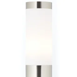 Brilliant Chorus Außenlampe mit Bewegungsmelder - Edelstahl-Stehleuchte IP44 für Garten & Einfahrt - 80 cm hoch, für Standard- und E27- Leuchtmittel (nicht enthalten) Discount