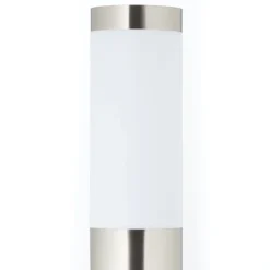 Brilliant Chorus Außenlampe mit Bewegungsmelder - Edelstahl-Stehleuchte IP44 für Garten & Einfahrt - 80 cm hoch, für Standard- und E27- Leuchtmittel (nicht enthalten) Discount