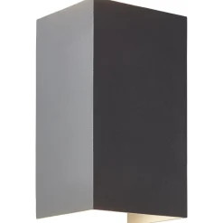 Hilly LED Außenwandleuchte 2flg dunkelgrau | 2x LED integriert, 8.3W LED integriert, (Lichtstrom: 390lm, Lichtfarbe: 3000K) ^ Brilliant Online