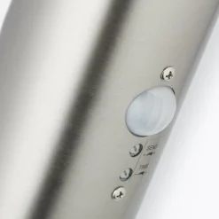 Lampe Bole Außenwandfackel Bewegungsmelder edelstahl | 1x A60, E27, 60W, geeignet für Normallampen (nicht enthalten) | IP-Schutzart: 44 - spritzwassergeschützt ^ Brilliant