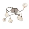 Lampe Joya Deckenspot 6flg chrom | 6x QT14, G9, 33W, geeignet für Stiftsockellampen (nicht enthalten) | Köpfe schwenkbar ^ Brilliant Online