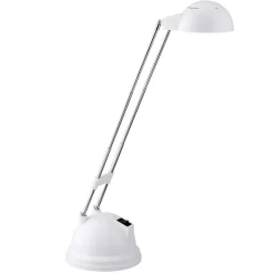 Brilliant Lampe Katrina LED Tischleuchte weiß | 1x 5.7W LED integriert (SMD), (600lm, 2700K) | Mit Kippschalter / Kopf schwenkbar Best