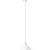 Brilliant Lampe Logo Pendelleuchte 35cm weiß | 1x A60, E27, 60W, geeignet für Normallampen (nicht enthalten) | In der Höhe einstellbar / Kabel kürzbar New