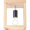 Brilliant Lampe, Nerea Deckenleuchte 1flg eiche geölt, Holz/Metall, 1x A60, E27, 15W,Normallampen (nicht enthalten) New
