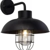 Brilliant Lampe Portland Außenwandleuchte hängend schwarz | 1x A60, E27, 60W, geeignet für Normallampen (nicht enthalten) | IP-Schutzart: 44 - spritzwassergeschützt Outlet
