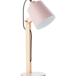 Brilliant Lampe Swivel Tischleuchte rosa matt | 1x A60, E27, 30W, geeignet für Normallampen (nicht enthalten) | Mit Schnurzwischenschalter