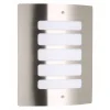 Lampe Todd Außenwandleuchte edelstahl | 1x A60, E27, 60W, geeignet für Normallampen (nicht enthalten) | IP-Schutzart: 44 - spritzwassergeschützt ^ Brilliant Outlet