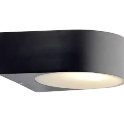 Brilliant Lampe Tyler Außenwandleuchte schwarz | 1x A60, E27, 60W, geeignet für Normallampen (nicht enthalten) | IP-Schutzart: 44 - spritzwassergeschützt New