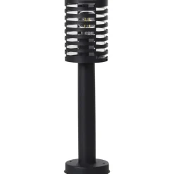 Brilliant Lampe, Venlo Außensockelleuchte 50cm schwarz matt, Edelstahl/Kunststoff, 1x A60, E27, 40W,Normallampen (nicht enthalten) Online