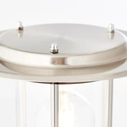 Brilliant Lampe York Außenstandleuchte edelstahl | 1x A60, E27, 40W, geeignet für Normallampen (nicht enthalten) | IP-Schutzart: 44 - spritzwassergeschützt Sale
