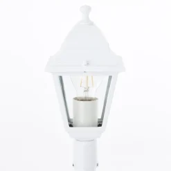 Brilliant Nissie Außenstandleuchte 100cm weiß | 1x A60, E27, 60W, geeignet für Normallampen (nicht enthalten) Clearance