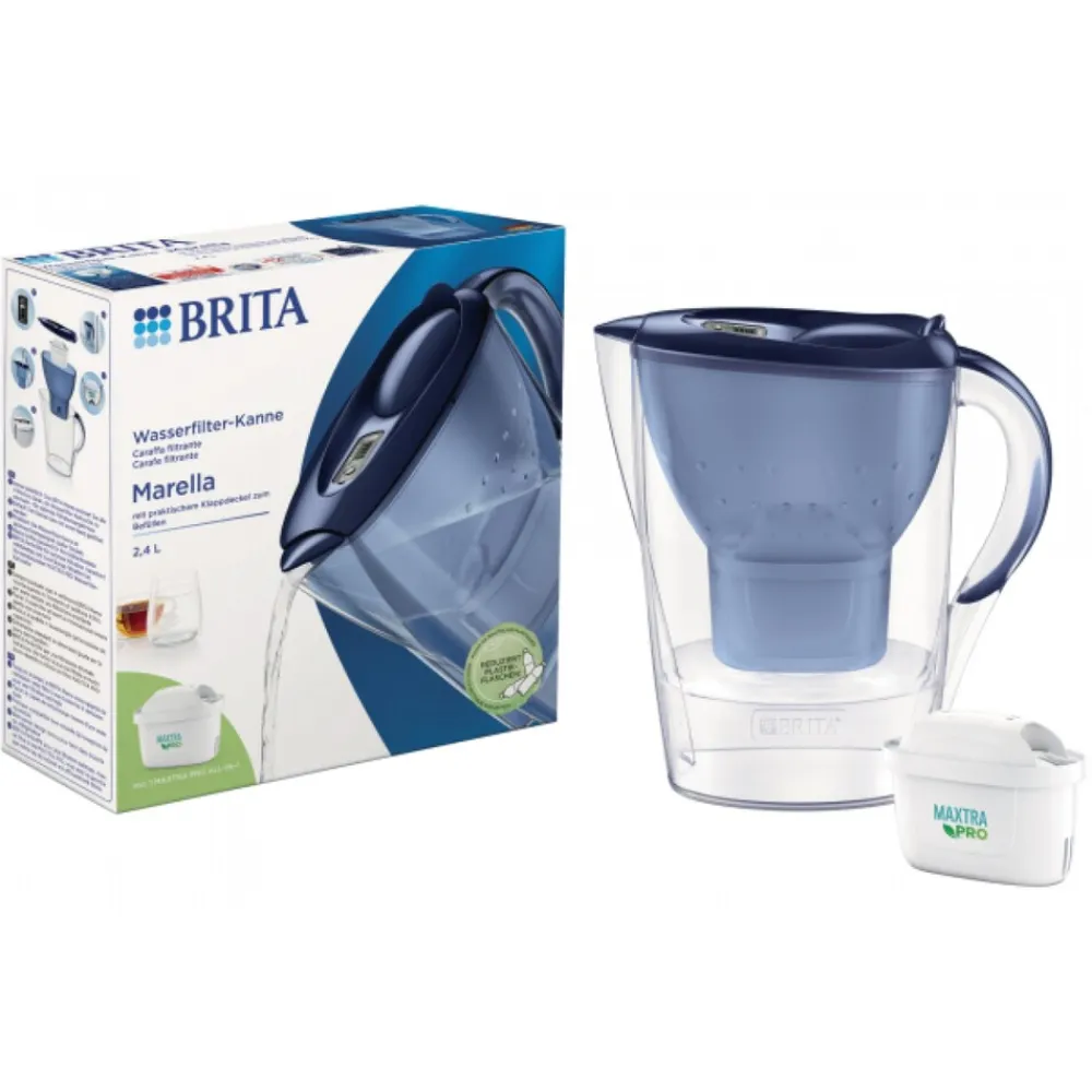 Brita Marella Wasserkanne blue inkl. 1 Wasserfilter Maxtra Pro All-in-1 Discount