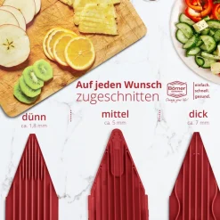 V1 Basis Set Gemüsehobel V-Hobel Gemüseschneider Karottenreibe Küchenreibe Gemüsereibe Gurkenhobel ^ Börner Discount