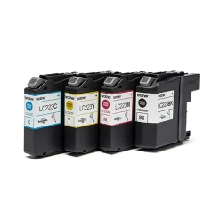 LC223 Value Pack Druckerpatronen-Paket Cyan/Magenta/Gelb/Schwarz ^ Brother New