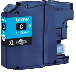 Tintenpatrone LC-125XLC Cyan (ca. 1200 Seiten) ^ Brother