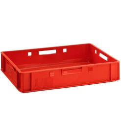 BURI Eurofleischkiste Verschiedene Größen   / / Rot Clearance