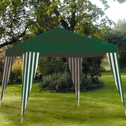 Gartenpavillon 3 x 3 m verschiedene Farben ^ BURI Hot