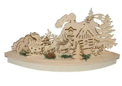 BURI WH Holz Winterlandschaft Sale