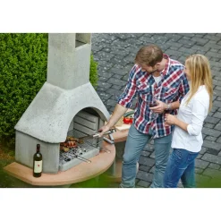 Carmen Gartengrillkamin mit Tisch ^ buschbeck Outlet