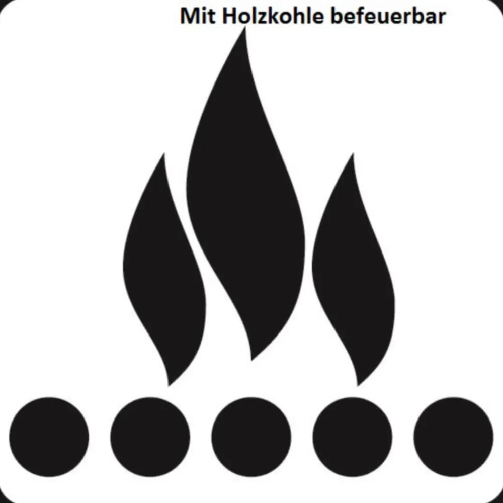 buschbeck Rondo Gartengrillkamin weiß New