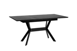 byLIVING Esstisch BREMEN, Breite 160 cm, mit Auszug 200 cm, schwarz Clearance